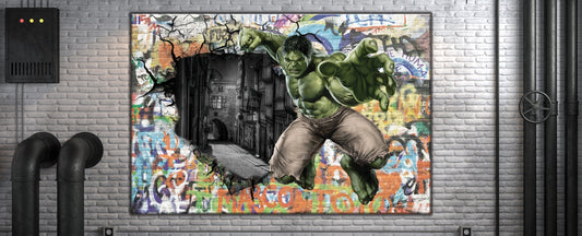 Hulk break the wall