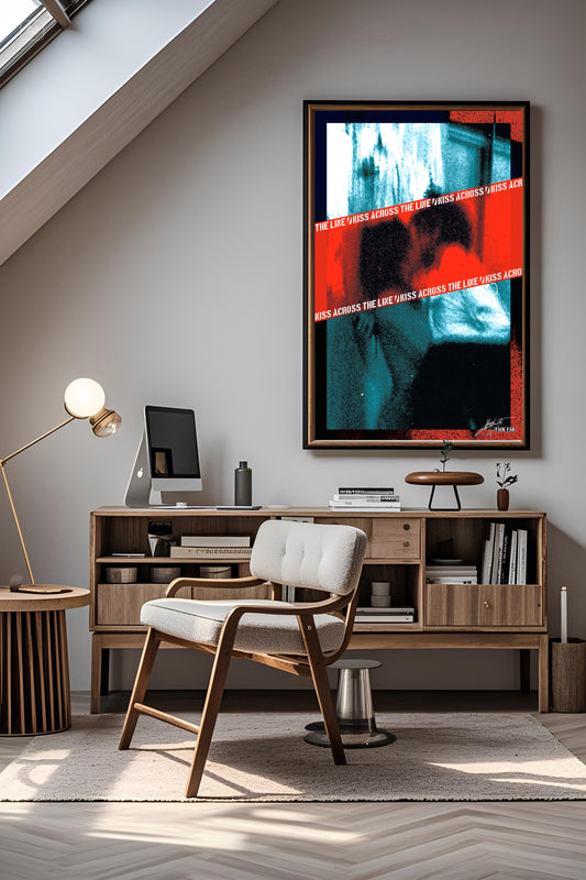 Kiss across the line