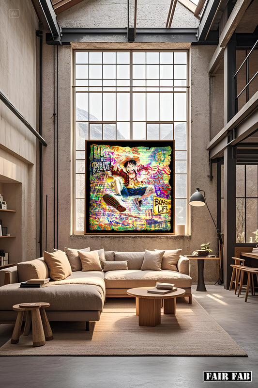 One piece in Brooklyn : Boarding life Like a pirate