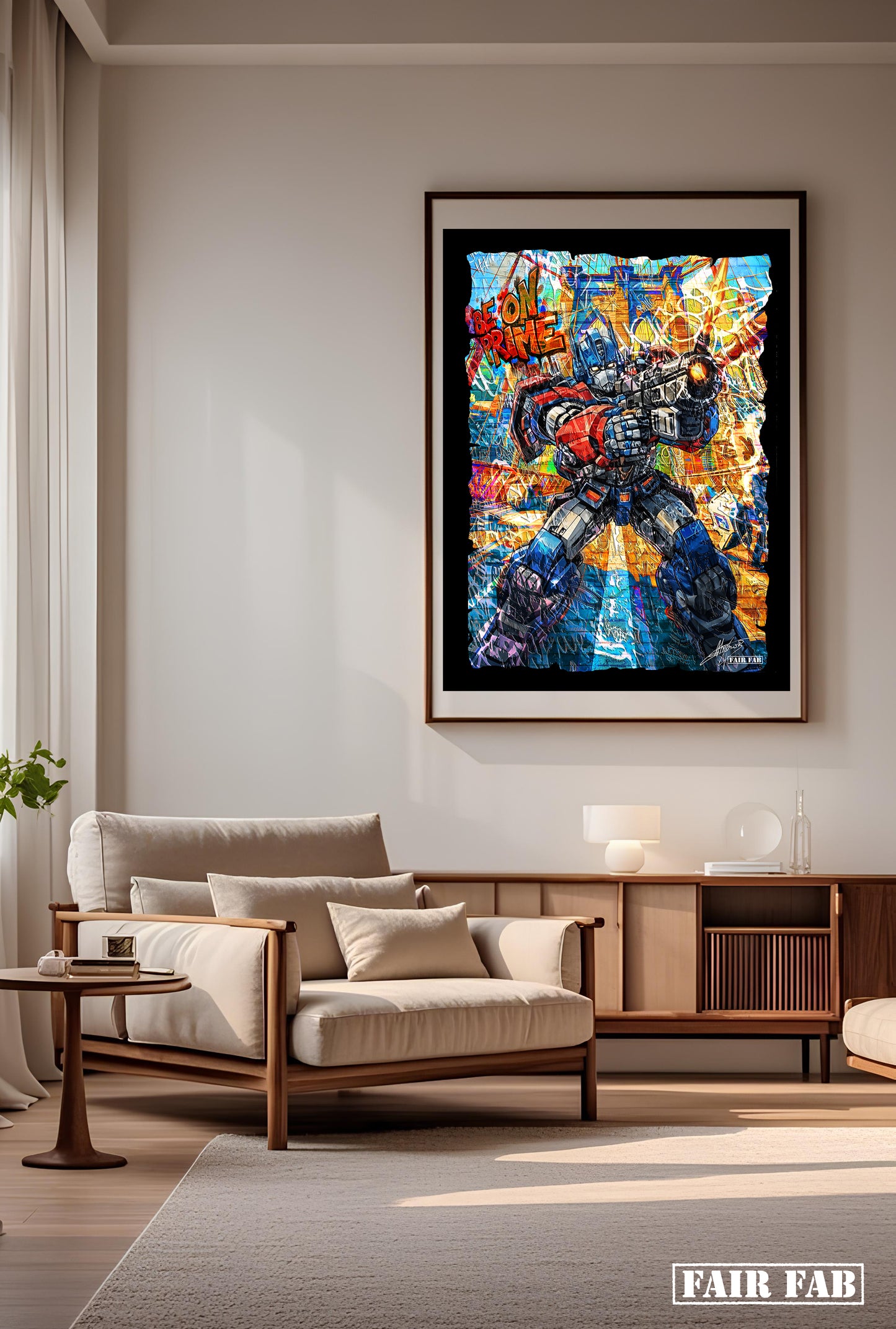 Optimus prime in Brooklyn