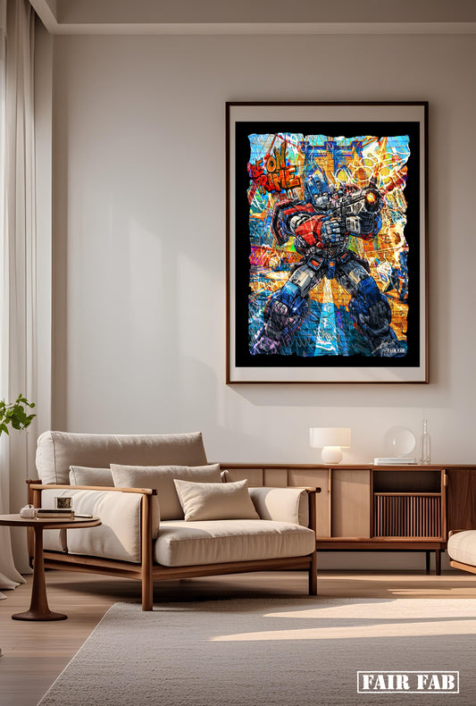 Optimus prime in Brooklyn