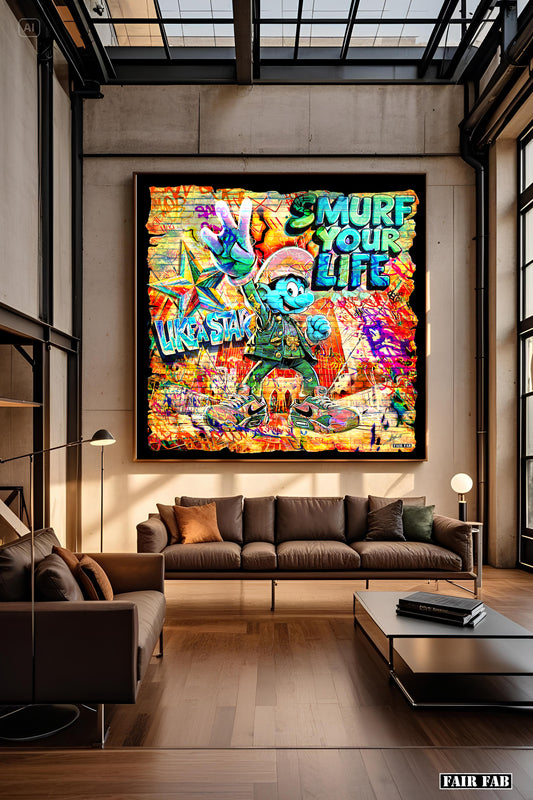 Smurf your life like a star