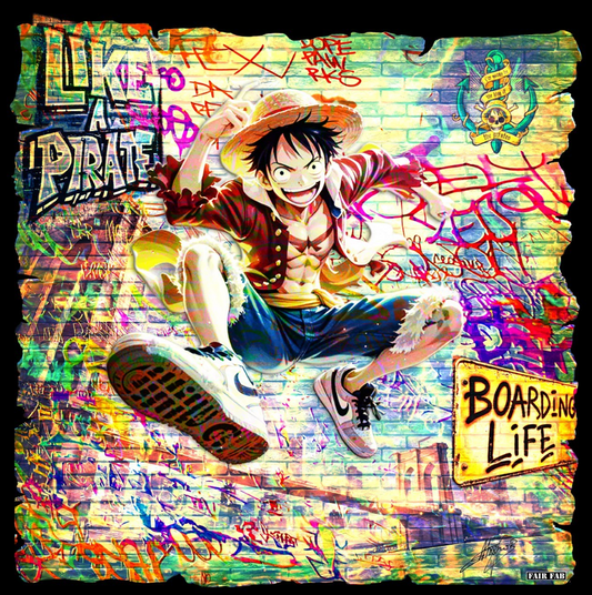 One piece in Brooklyn : Boarding life Like a pirate