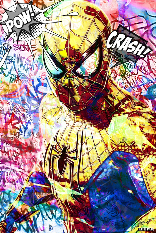 Gold spiderman