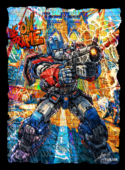Optimus prime in Brooklyn