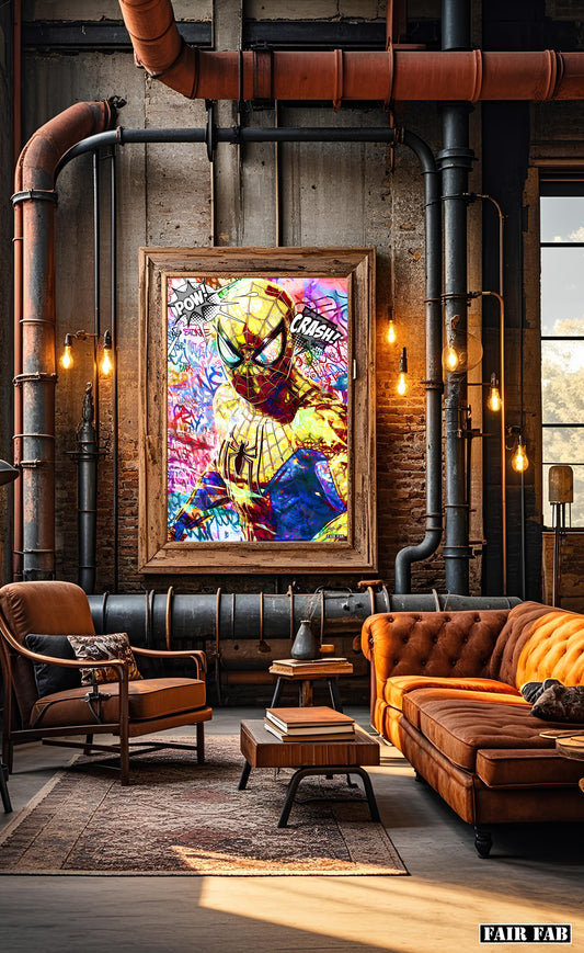 Gold spiderman